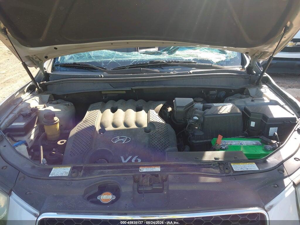5NMSG13D57H082729 2007 HYUNDAI SANTA FE photo no. 10