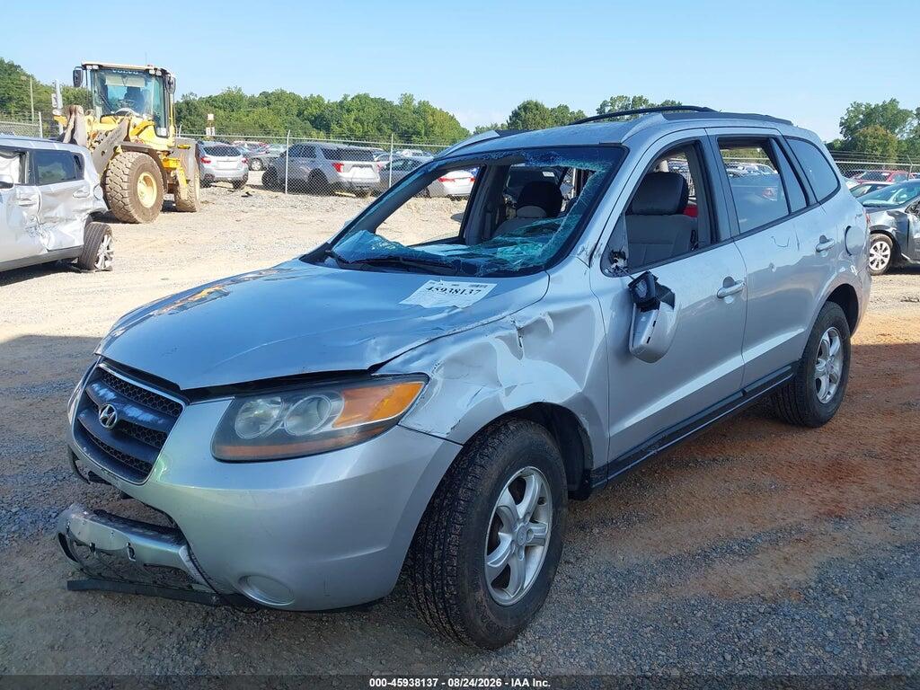5NMSG13D57H082729 2007 HYUNDAI SANTA FE photo no. 2