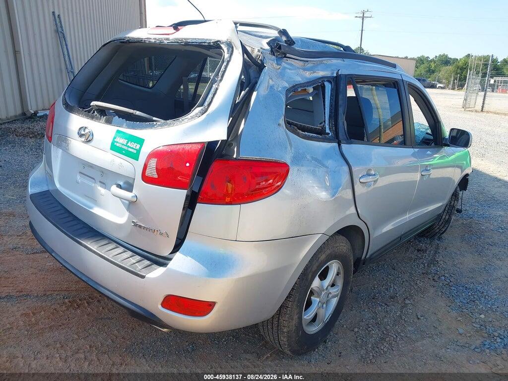 5NMSG13D57H082729 2007 HYUNDAI SANTA FE photo no. 4