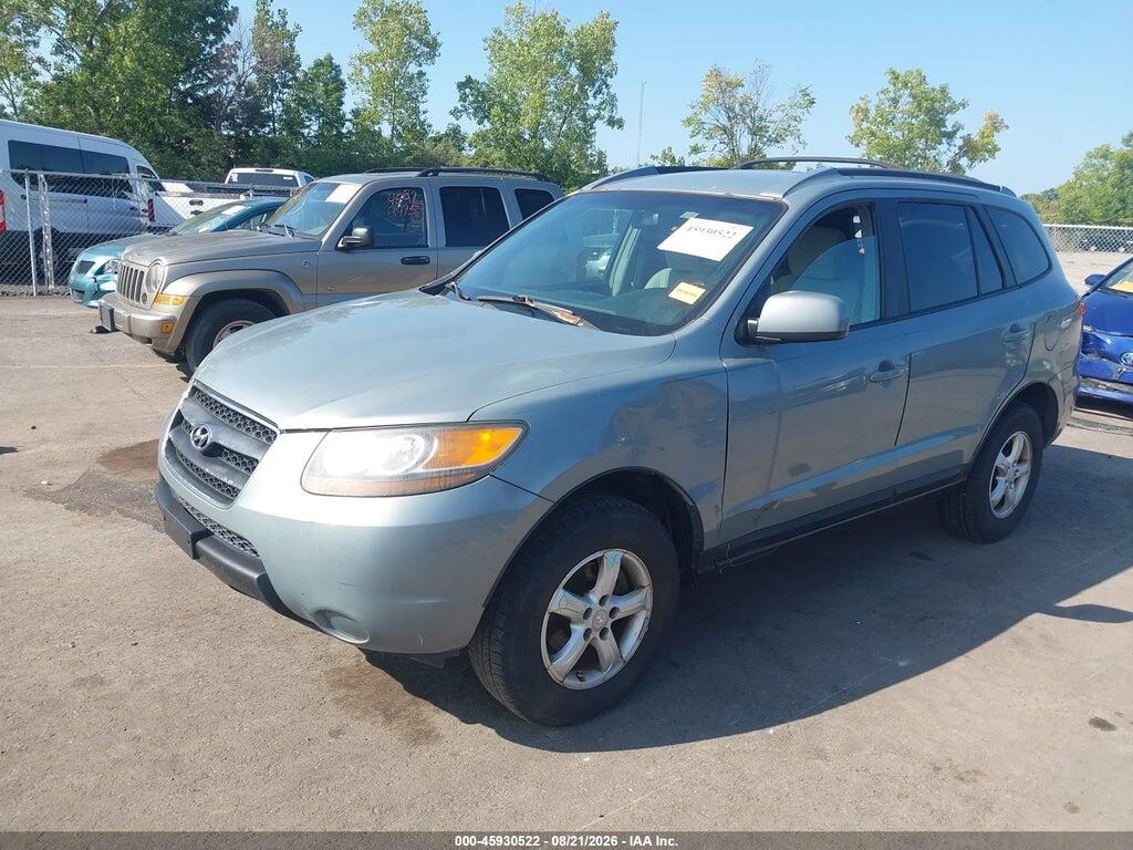 5NMSG73D77H055924 2007 HYUNDAI SANTA FE photo no. 2