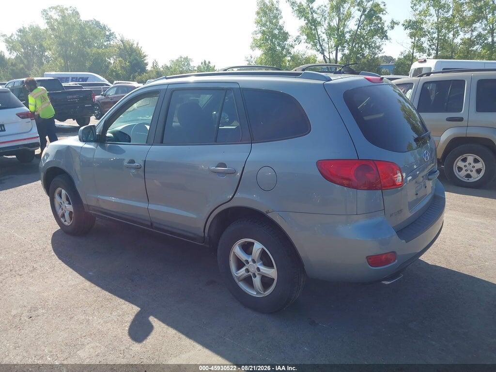5NMSG73D77H055924 2007 HYUNDAI SANTA FE photo no. 3
