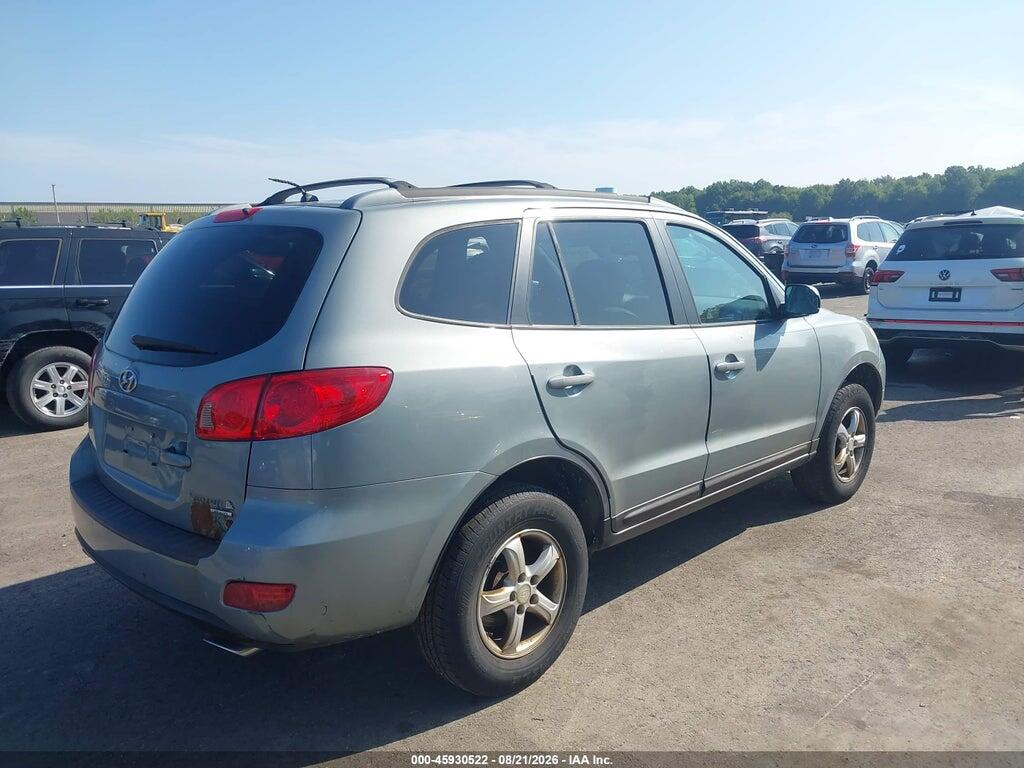 5NMSG73D77H055924 2007 HYUNDAI SANTA FE photo no. 4