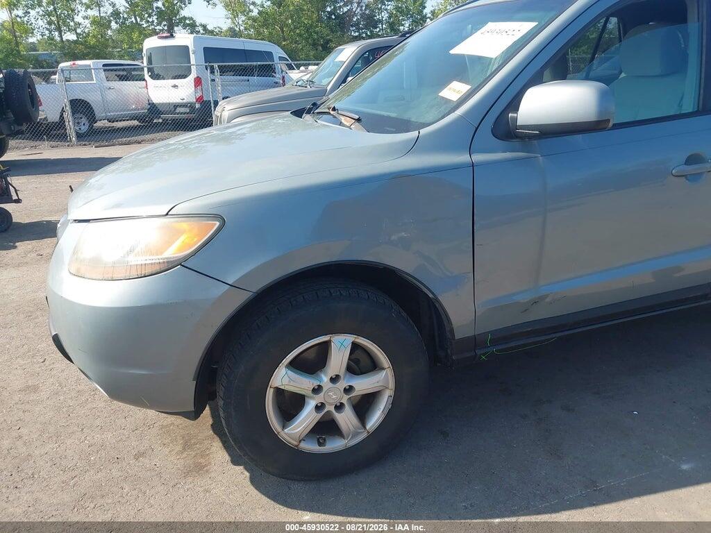 5NMSG73D77H055924 2007 HYUNDAI SANTA FE photo no. 6