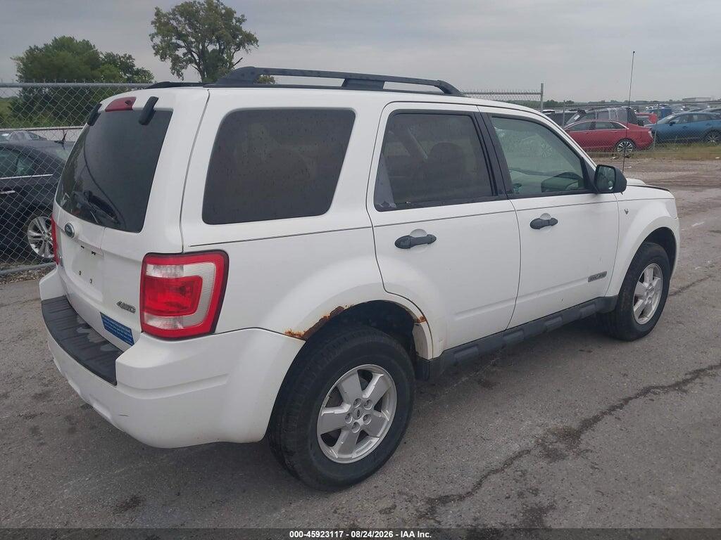 1FMCU931X8KD65355 2008 FORD ESCAPE photo no. 4