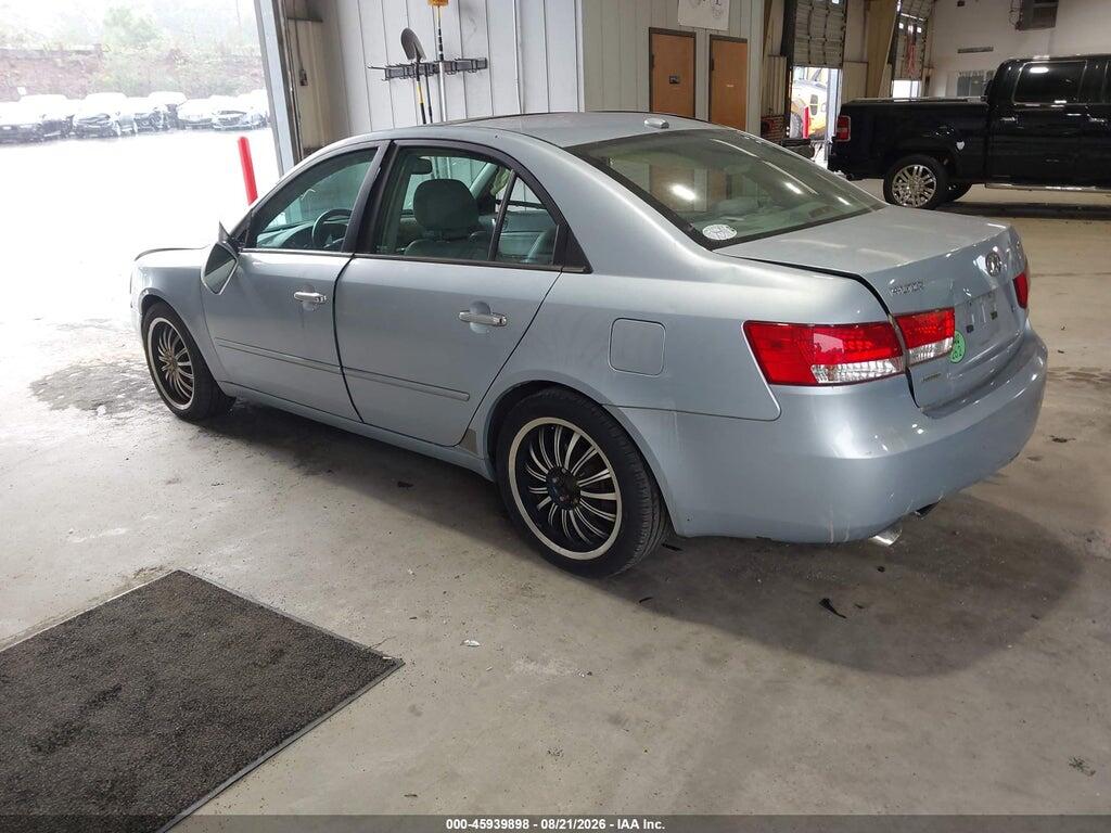 5NPEU46F37H245921 2007 HYUNDAI SONATA photo no. 3
