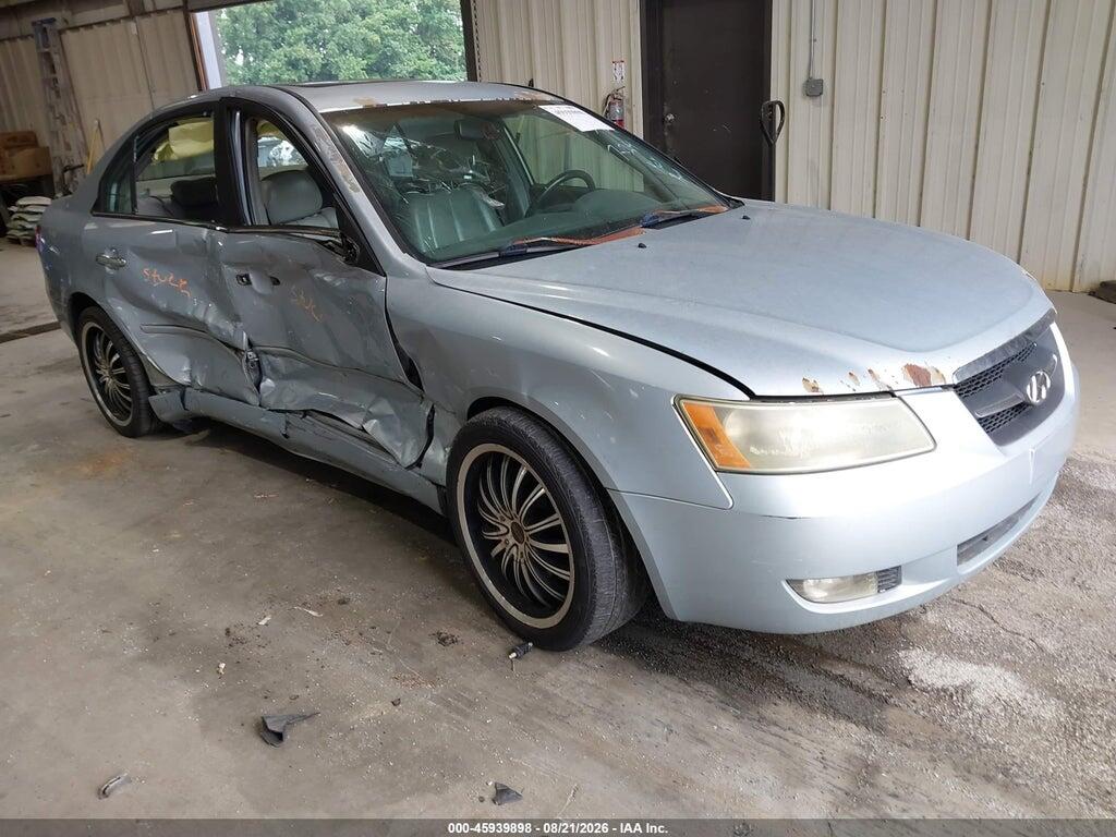 5NPEU46F37H245921 2007 HYUNDAI SONATA photo no. 6