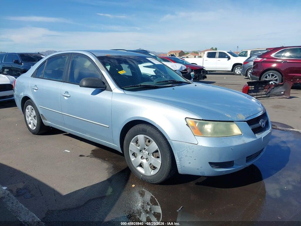 2007 HYUNDAI SONATA 5NPET46C47H182093