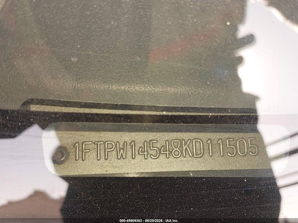 1FTPW14548KD11505 2008 FORD F-150 photo no. 9