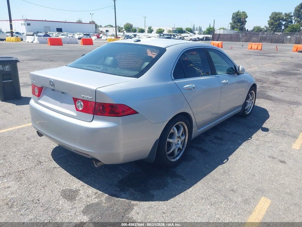 JH4CL96995C001845 2005 ACURA TSX photo no. 4