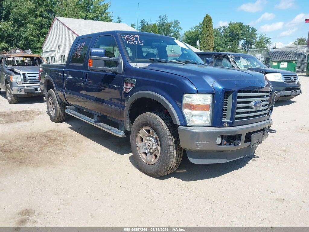 2008 FORD SUPER DUTY F-250 SRW 1FTSW21R98ED87825