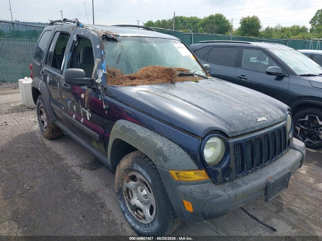 2007 JEEP LIBERTY 1J4GL48K47W521971