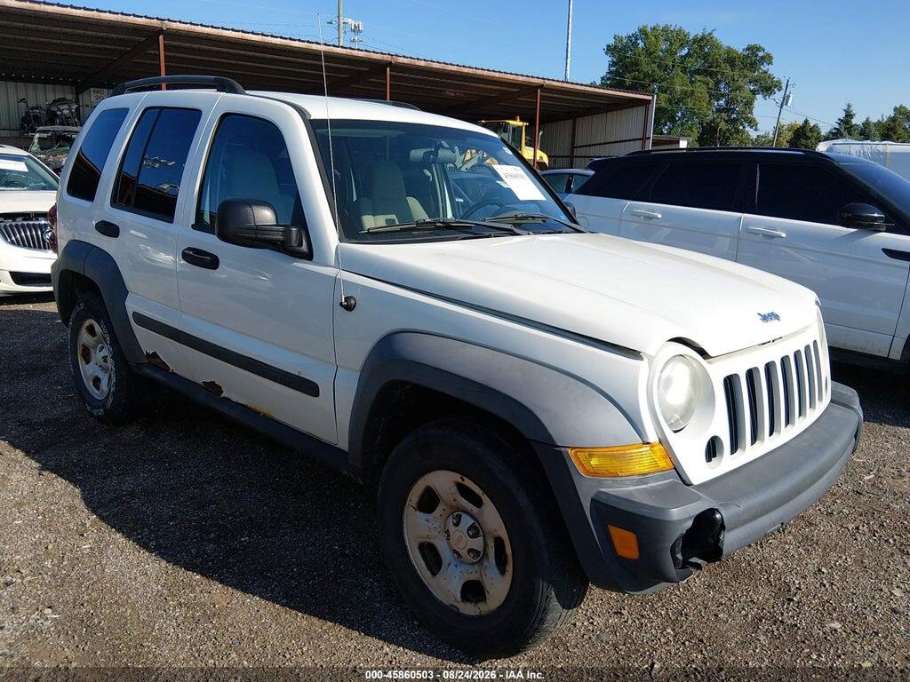 2007 JEEP LIBERTY 1J4GL48K57W520831