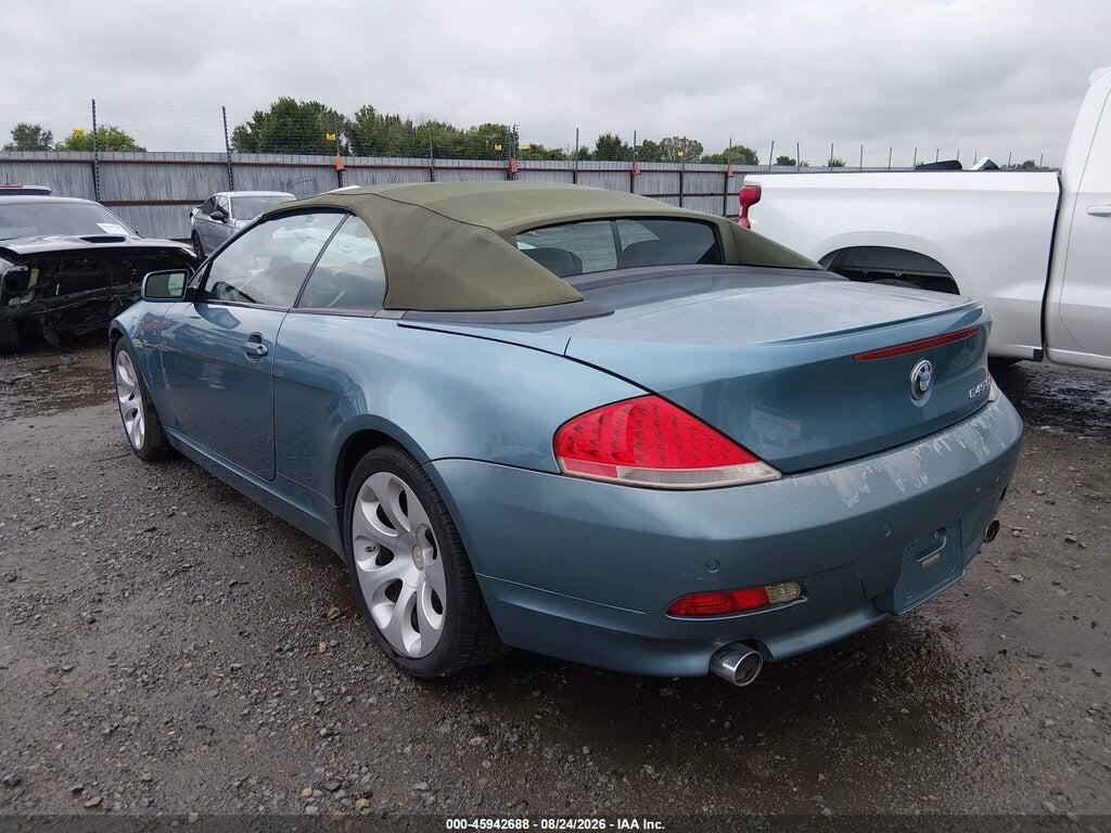 WBAEK73475B328192 2005 BMW 645CI photo no. 3