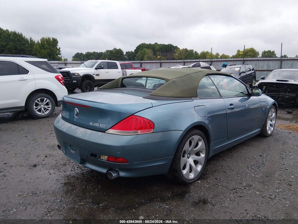 WBAEK73475B328192 2005 BMW 645CI photo no. 4