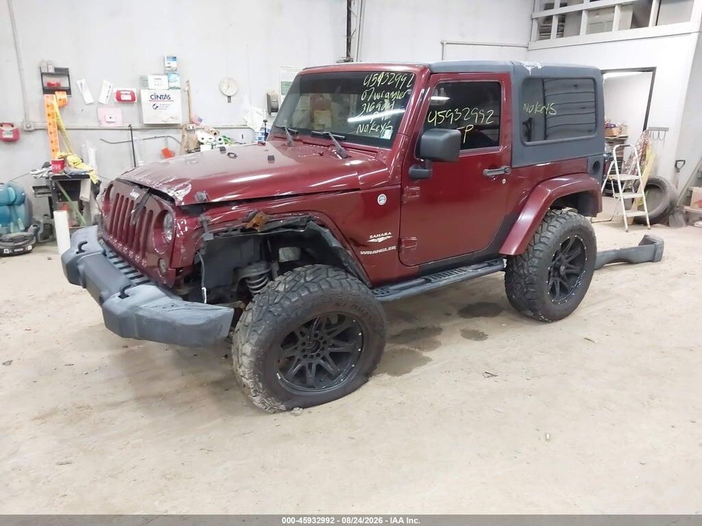 1J4FA541X7L192487 2007 JEEP WRANGLER photo no. 2