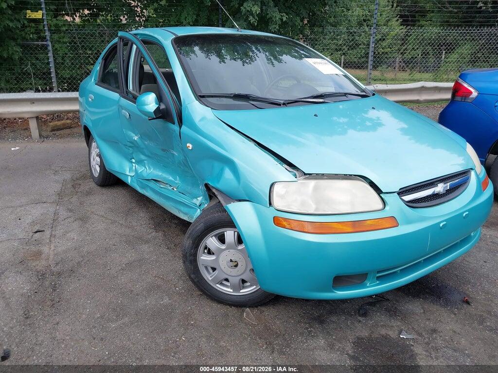2005 CHEVROLET AVEO KL1TG52625B496865