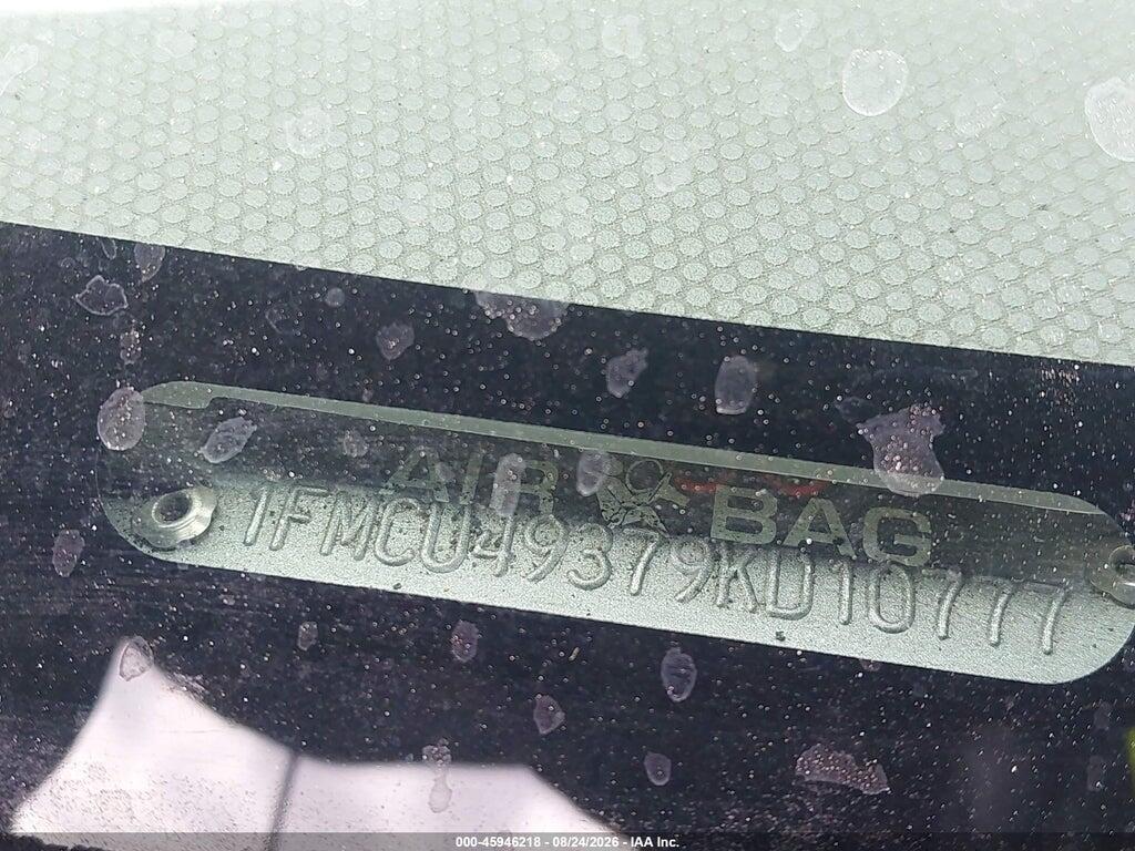 1FMCU49379KD10777 2009 FORD ESCAPE HYBRID photo no. 9
