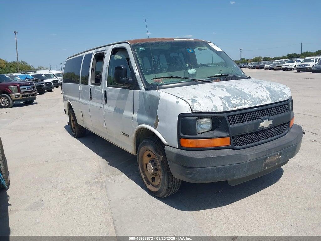 2005 CHEVROLET EXPRESS PASSENGER 1GAHG39U051266621