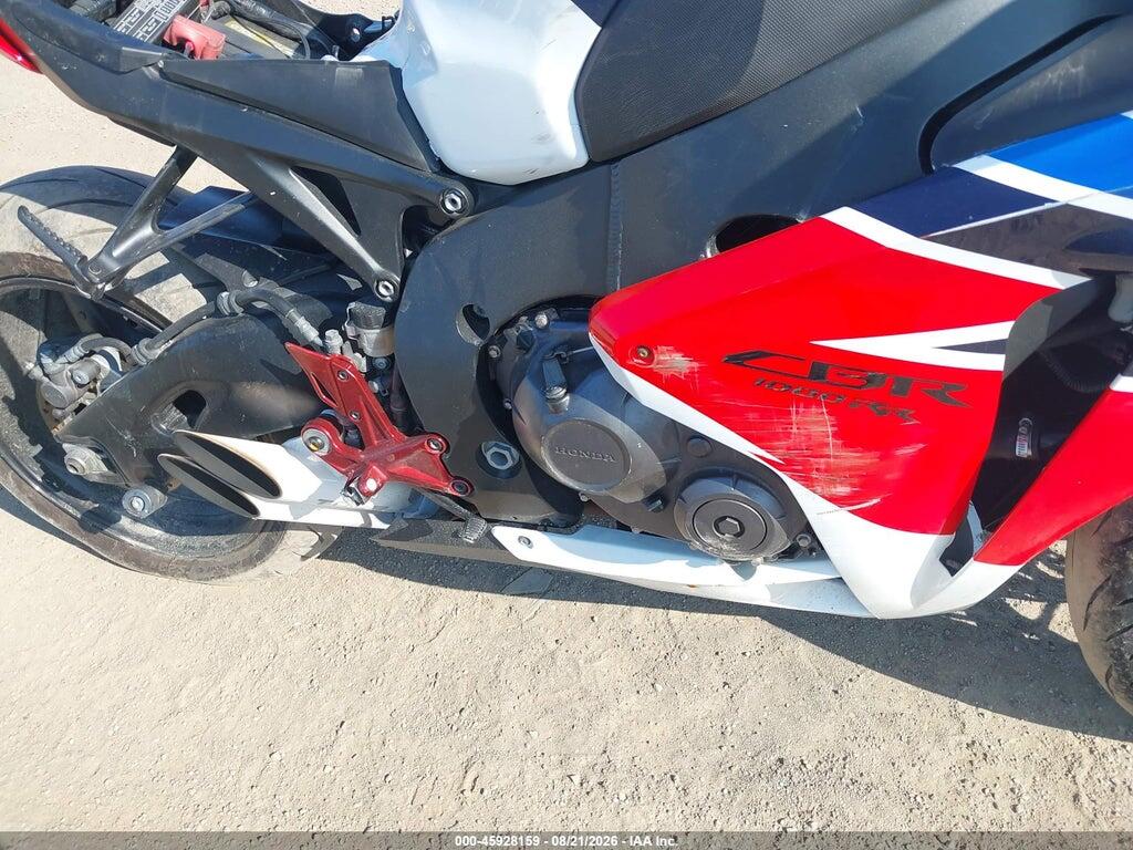 JH2SC59078M005160 2008 HONDA CBR1000 photo no. 8