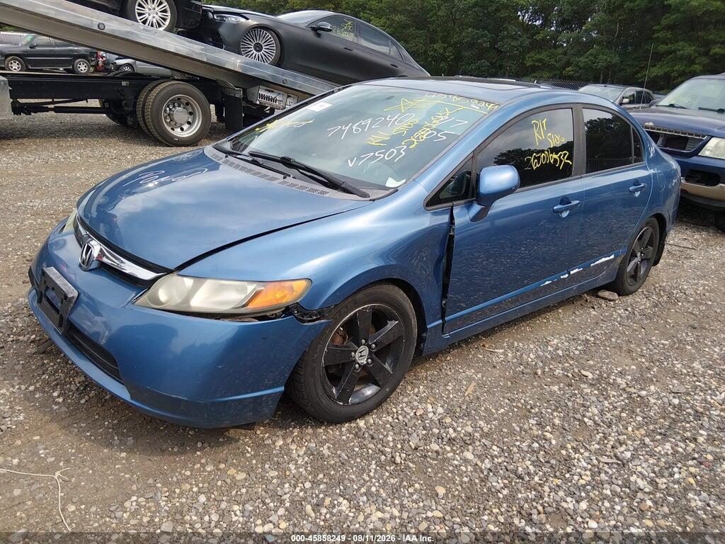 1HGFA15928L077503 2008 HONDA CIVIC photo no. 2