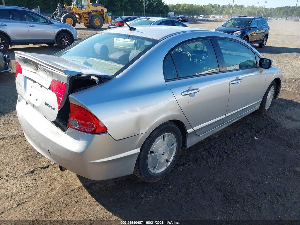 JHMFA36298S014172 2008 HONDA CIVIC HYBRID photo no. 4