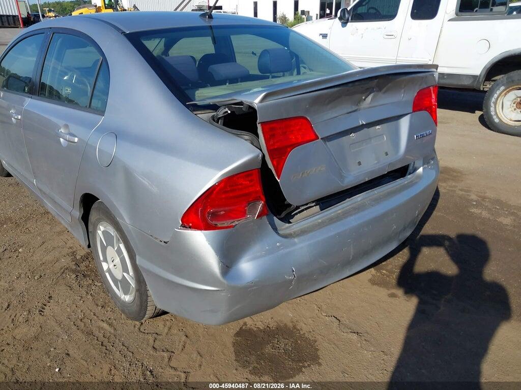 JHMFA36298S014172 2008 HONDA CIVIC HYBRID photo no. 6