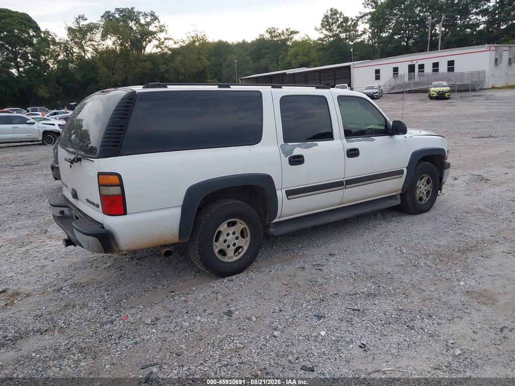 1GNFK16Z65J213611 2005 CHEVROLET SUBURBAN 1500 photo no. 4