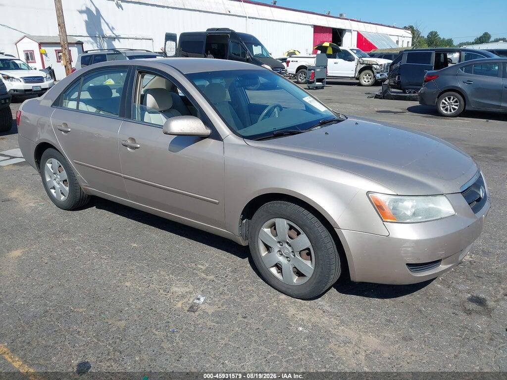 2008 HYUNDAI SONATA 5NPET46C38H376289