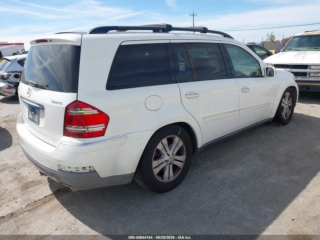 4JGBF71E97A223860 2007 MERCEDES-BENZ GL 450 photo no. 4
