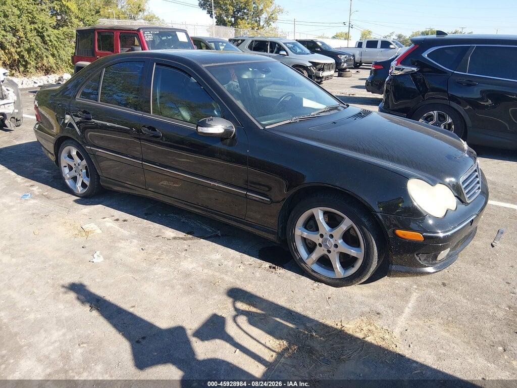 2007 MERCEDES-BENZ C 230 WDBRF52H17F936317
