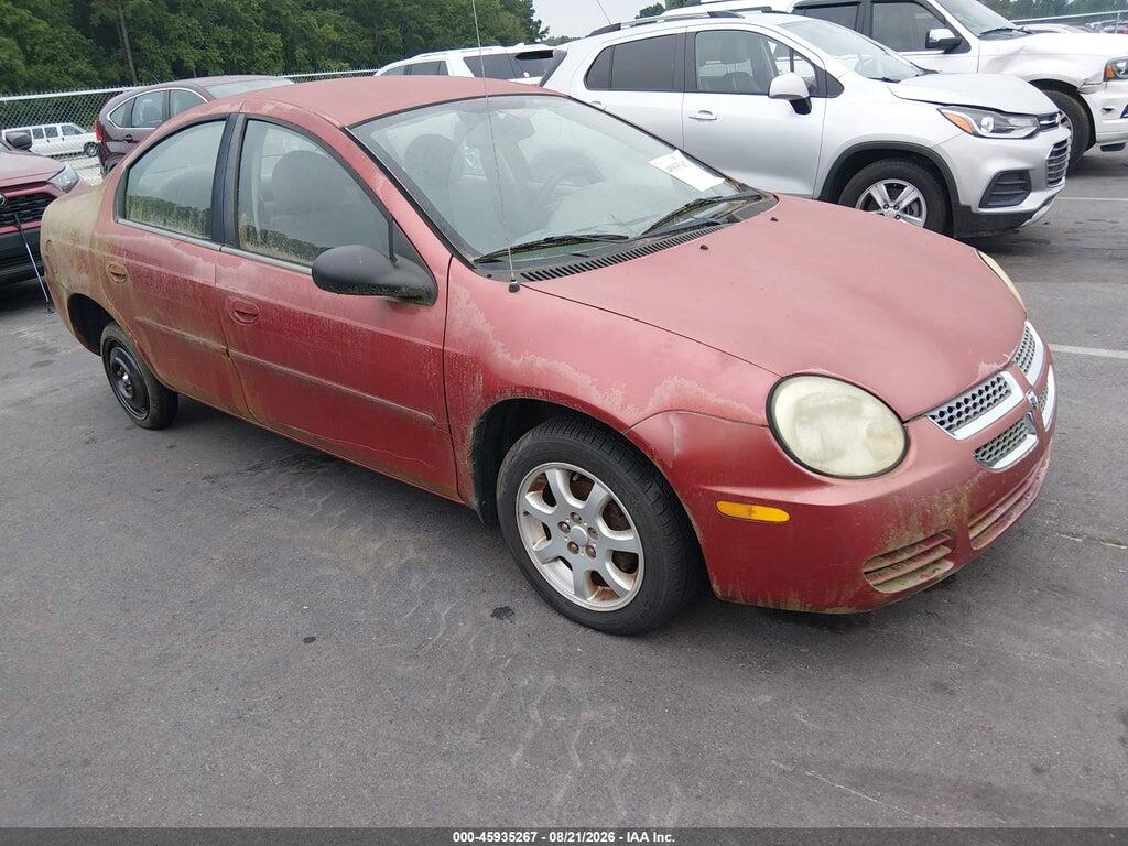 2005 DODGE NEON 1B3ES56C55D172380