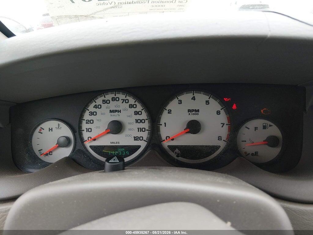 1B3ES56C55D172380 2005 DODGE NEON photo no. 7