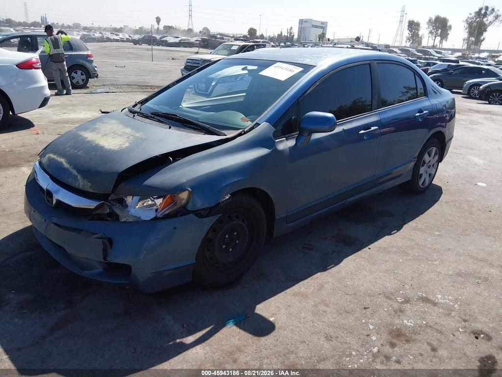 19XFA16539E016858 2009 HONDA CIVIC photo no. 2