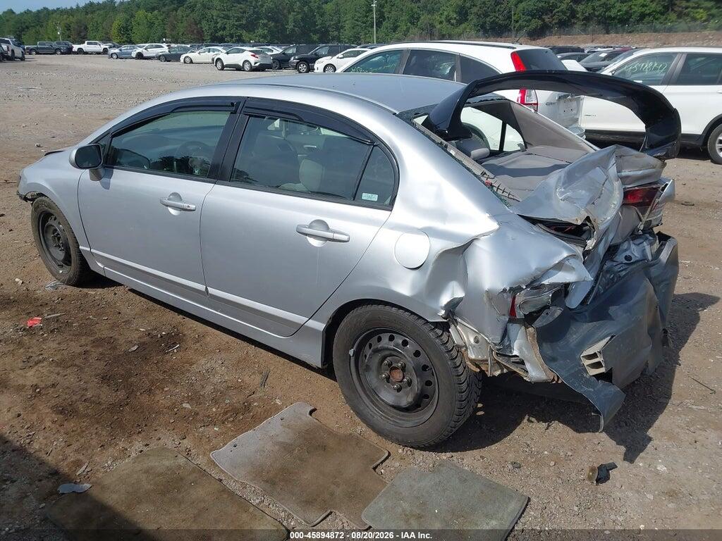 2HGFA15599H513579 2009 HONDA CIVIC photo no. 3