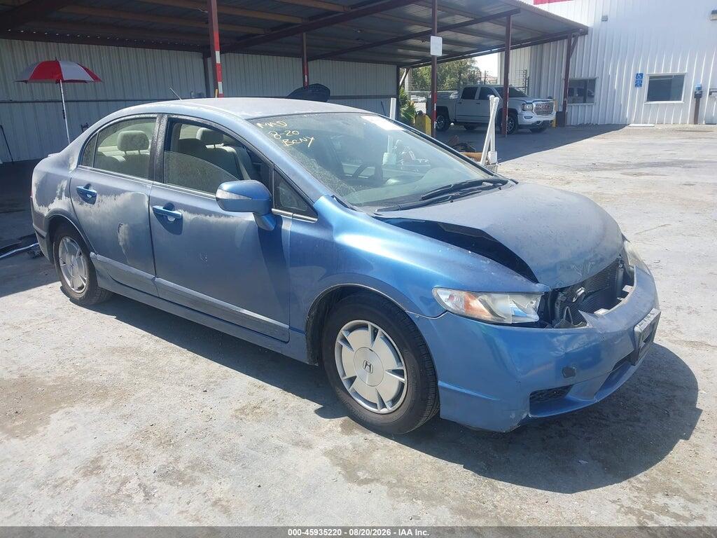 2009 HONDA CIVIC HYBRID JHMFA36269S002806
