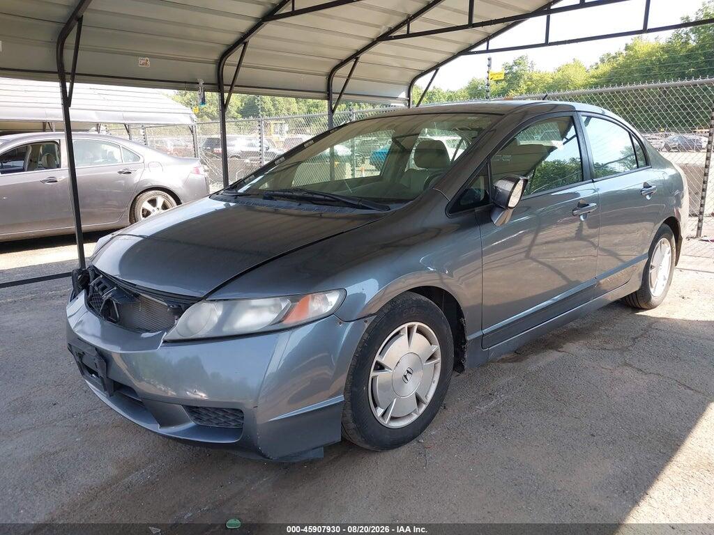 JHMFA36279S001406 2009 HONDA CIVIC HYBRID photo no. 2