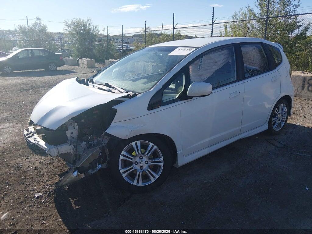 JHMGE88459S072981 2009 HONDA FIT photo no. 2