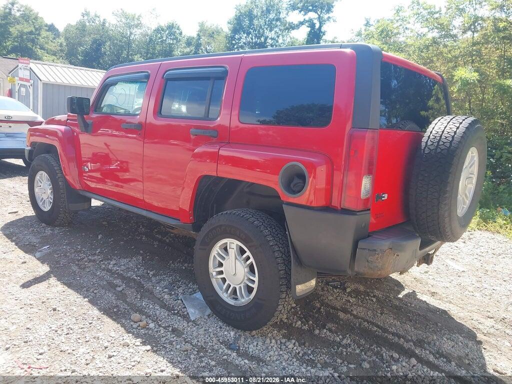 5GTEN13E598103281 2009 HUMMER H3 SUV photo no. 3