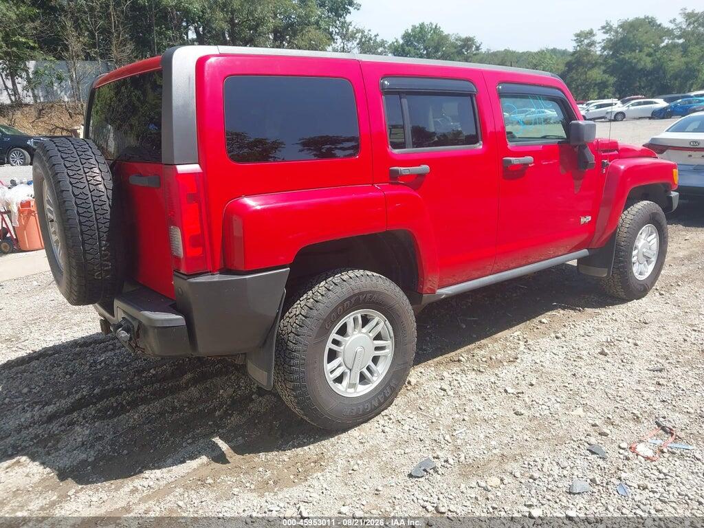 5GTEN13E598103281 2009 HUMMER H3 SUV photo no. 4