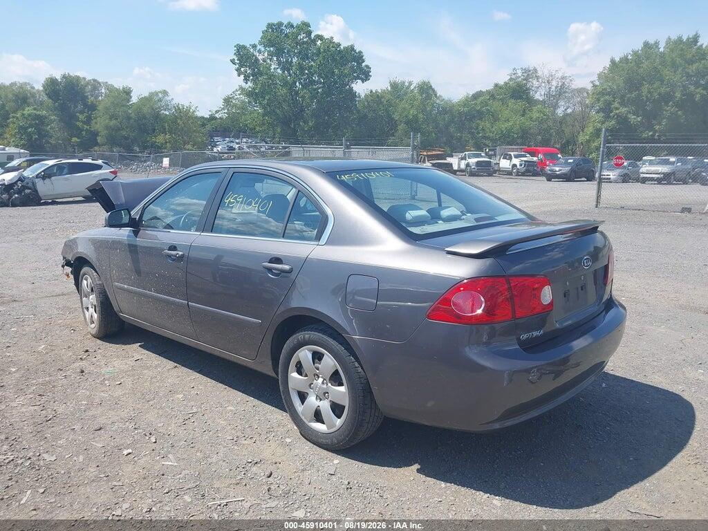 KNAGE123085235071 2008 KIA OPTIMA photo no. 3