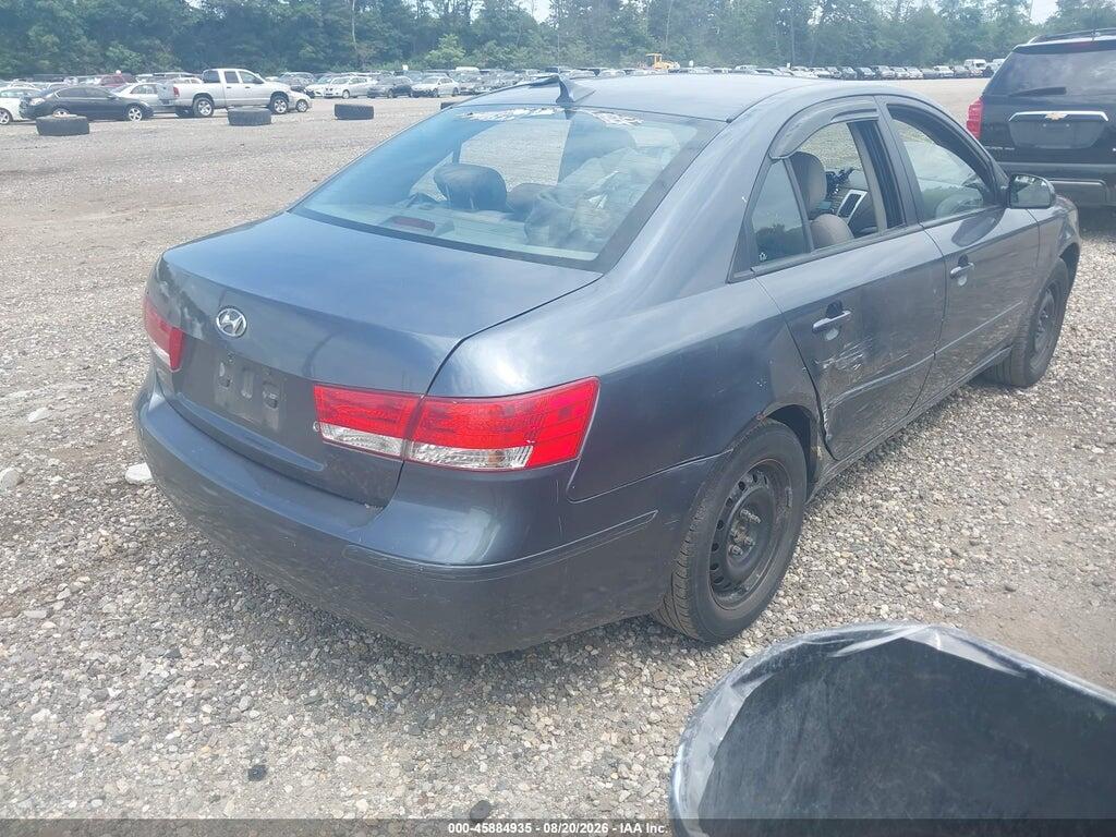 5NPET46C09H516056 2009 HYUNDAI SONATA photo no. 4