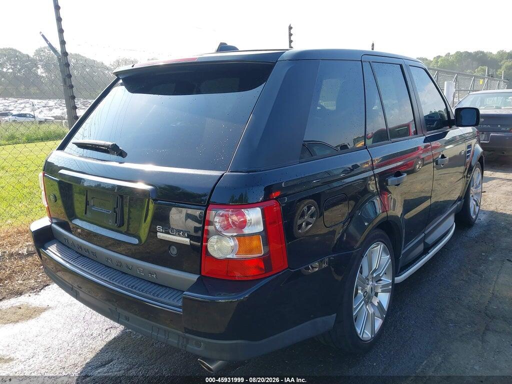 SALSH23498A181092 2008 LAND ROVER RANGE ROVER SPORT photo no. 4