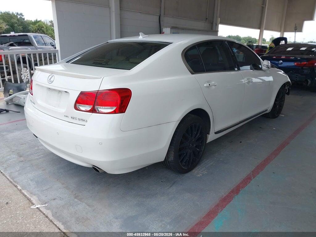 JTHCE96S180021137 2008 LEXUS GS 350 photo no. 4
