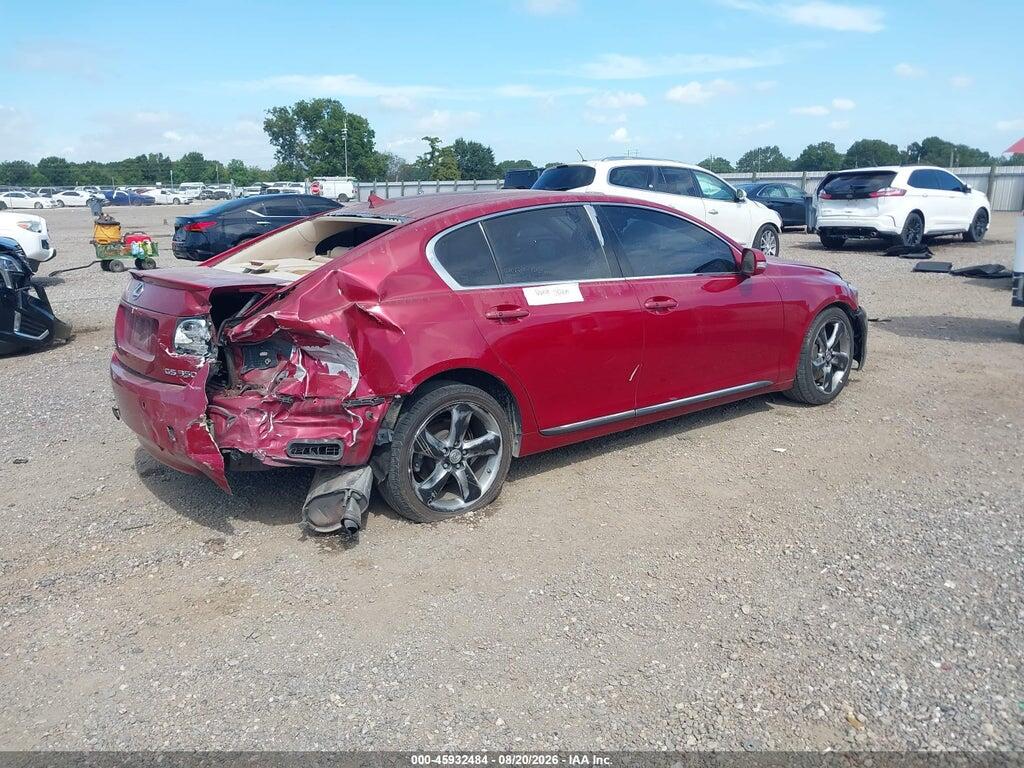 JTHBE96S980036769 2008 LEXUS GS 350 photo no. 4