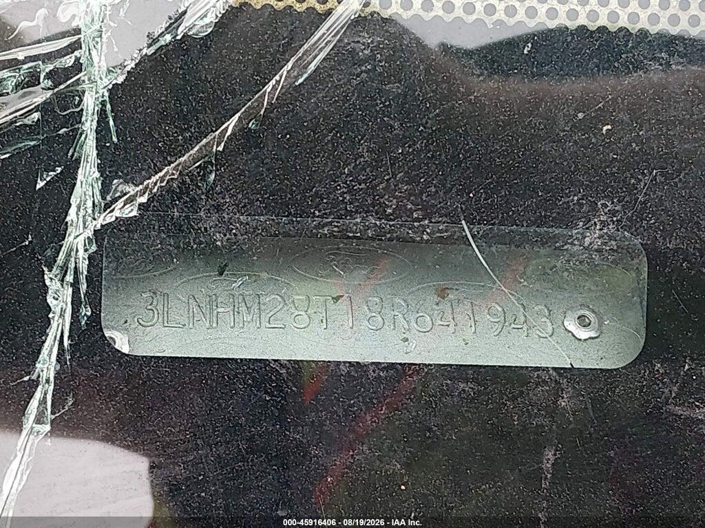 3LNHM28T18R641943 2008 LINCOLN MKZ photo no. 9