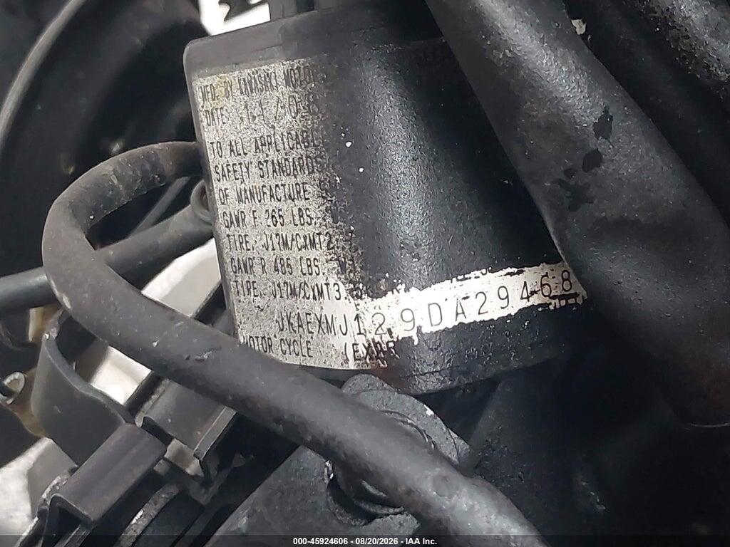 JKAEXMJ129DA29468 2009 KAWASAKI EX250 photo no. 10