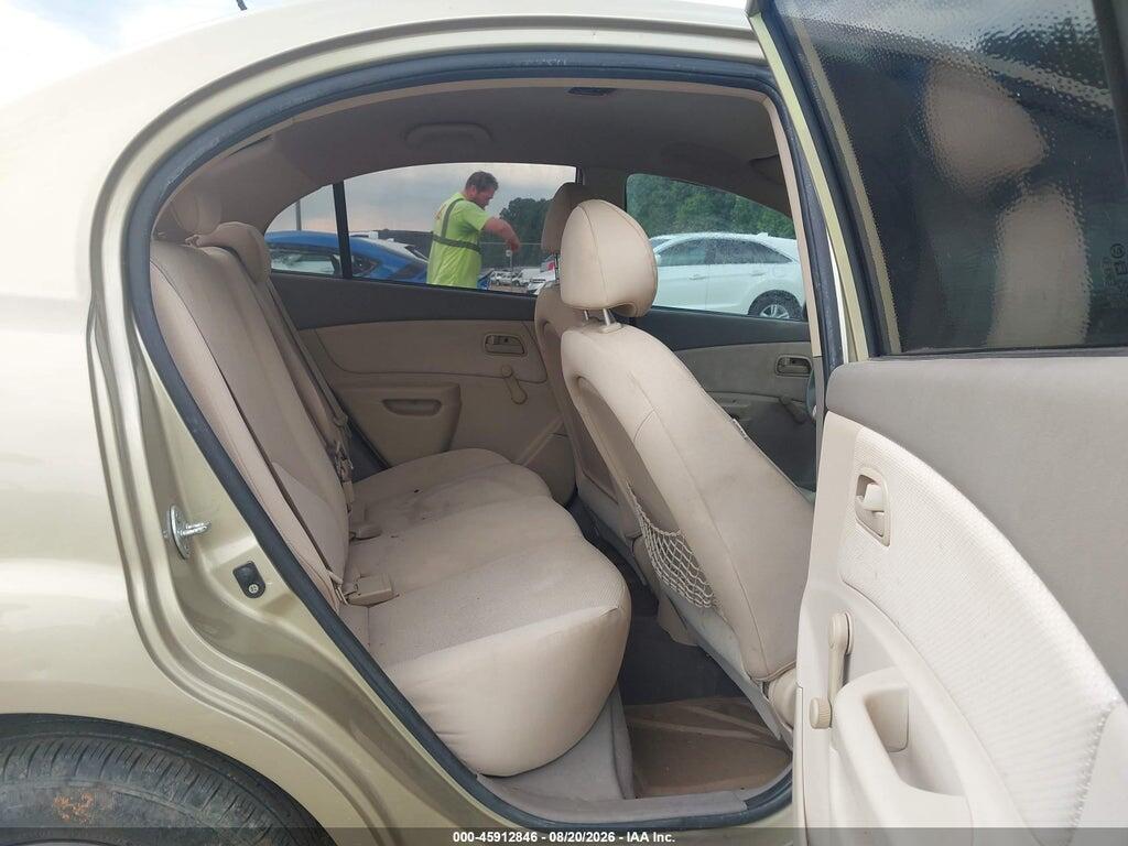 KNADE223096578158 2009 KIA RIO photo no. 8