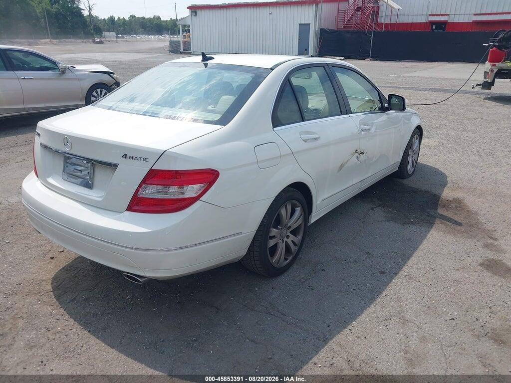 WDDGF81X08F146808 2008 MERCEDES-BENZ C 300 photo no. 4