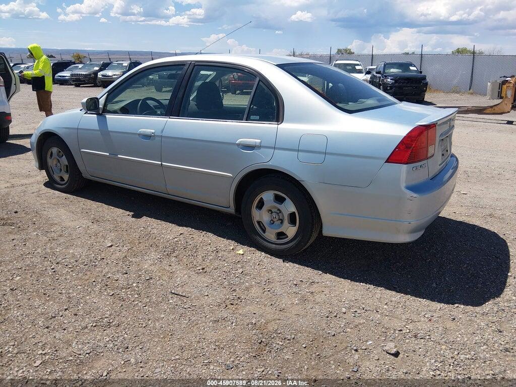 JHMES96695S006177 2005 HONDA CIVIC HYBRID photo no. 3