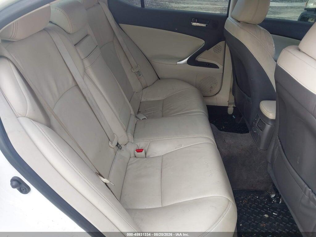 JTHBK262792093414 2009 LEXUS IS 250 photo no. 8